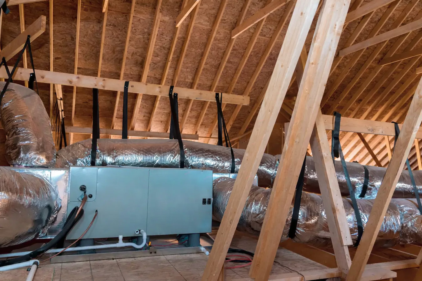 Attic air sealing